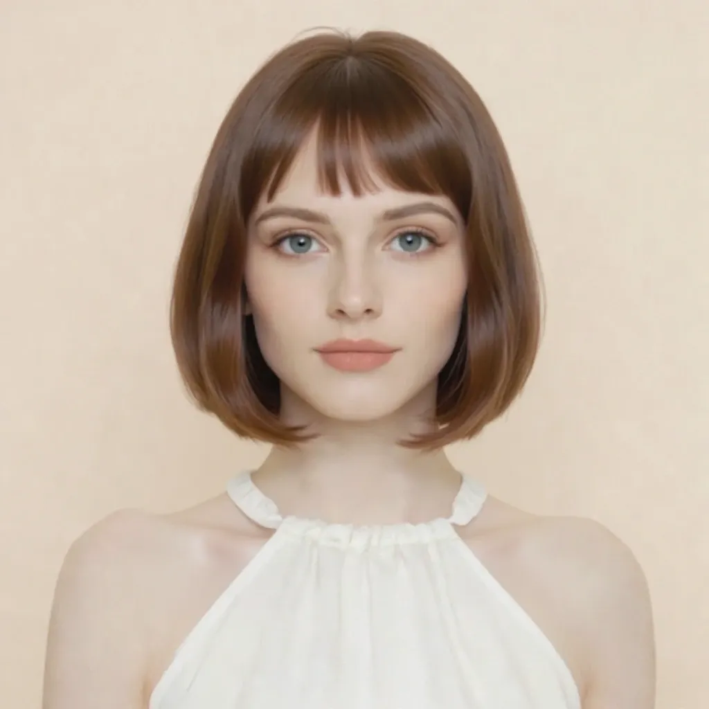 A-Line Bob - AIEnhancer