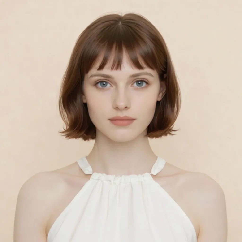 Blunt Bangs - AIEnhancer