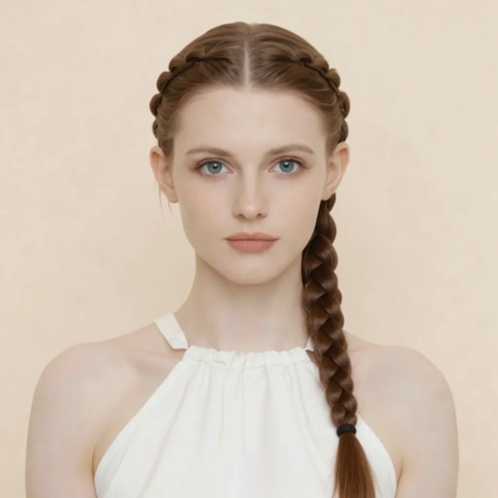 Crown Braid - AIEnhancer