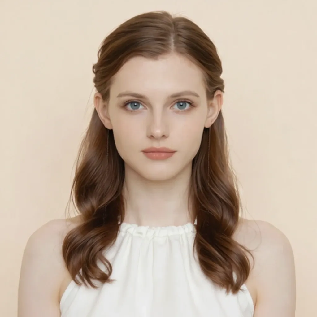 Half-Up, Half-Down - AIEnhancer