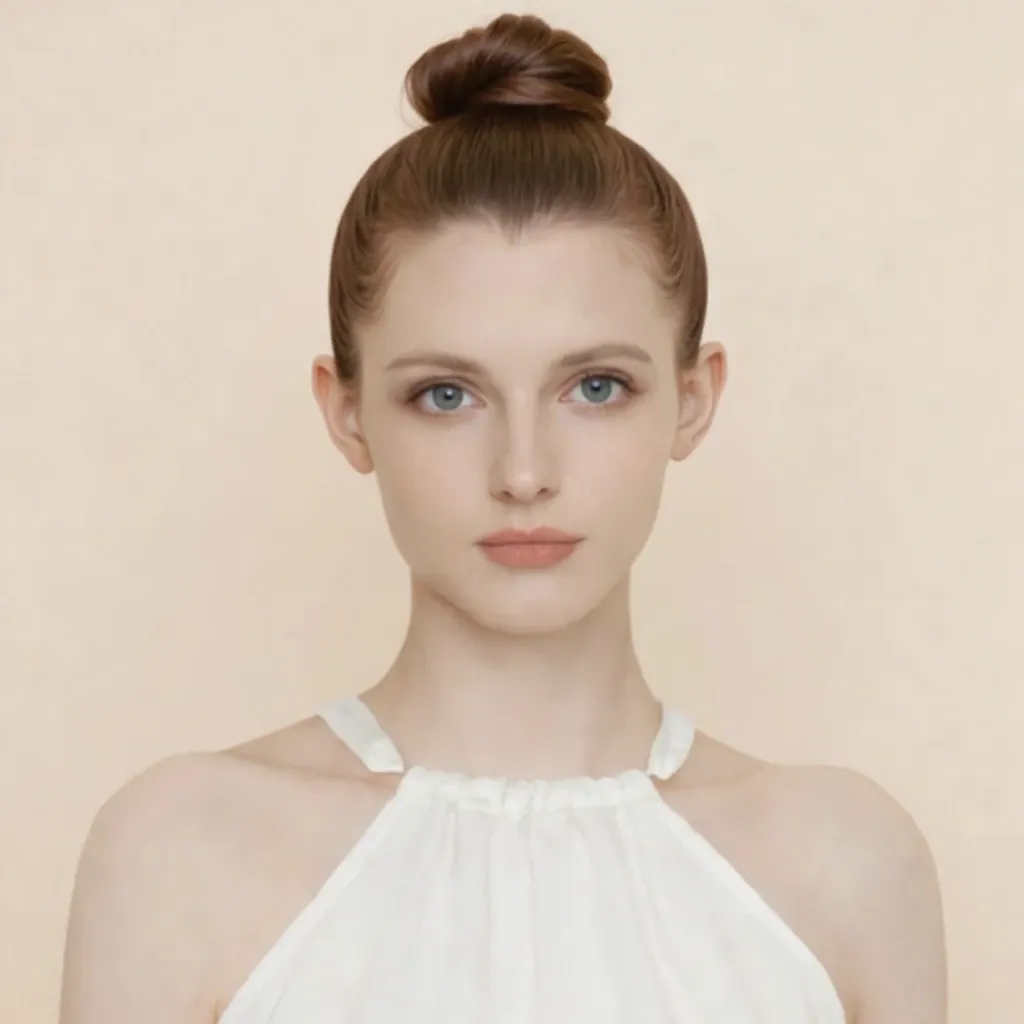 Knotted Updo - AIEnhancer