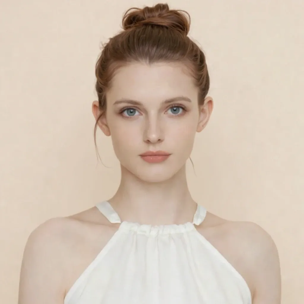 Messy Chignon - AIEnhancer