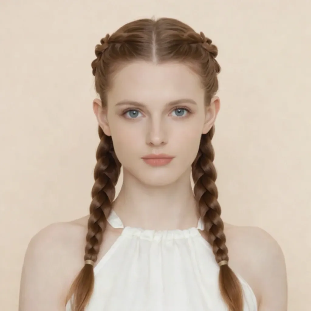 Milkmaid Braids - AIEnhancer