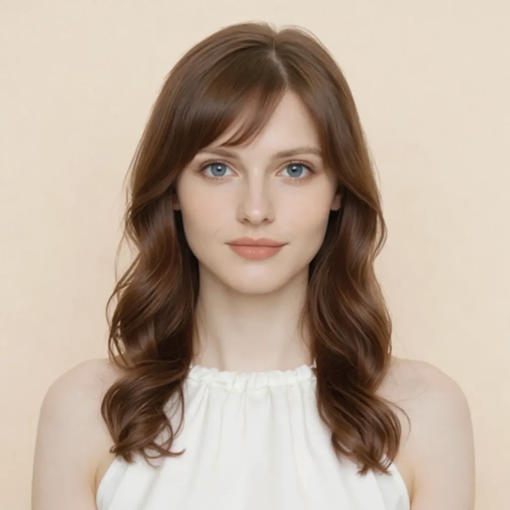 Side-Swept Bangs - AIEnhancer