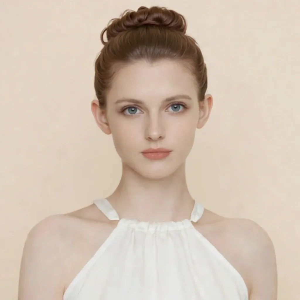 Twist and Pin Updo - AIEnhancer