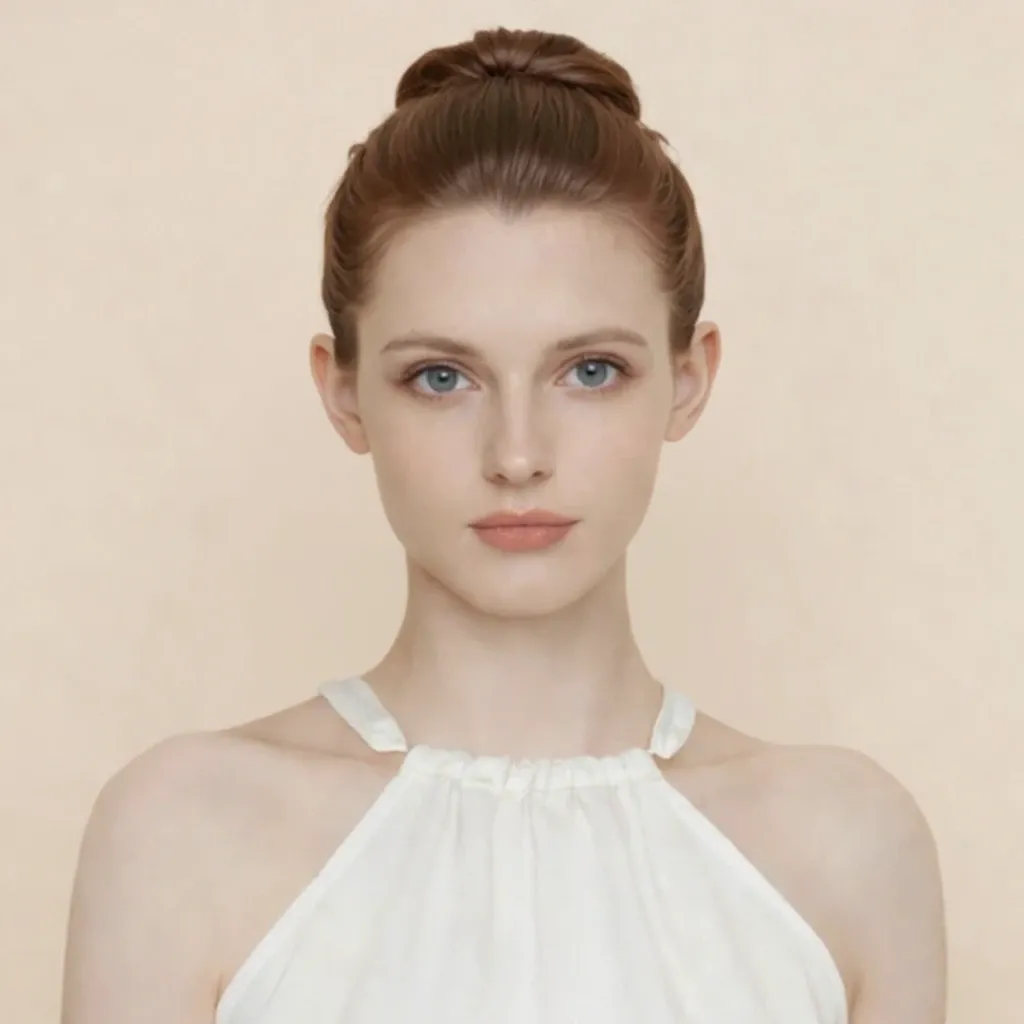 Twisted Half-Updo - AIEnhancer