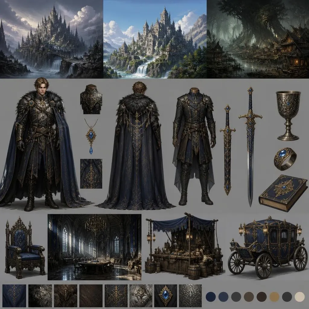 Features - Concept and Character Work - AIEnhancer