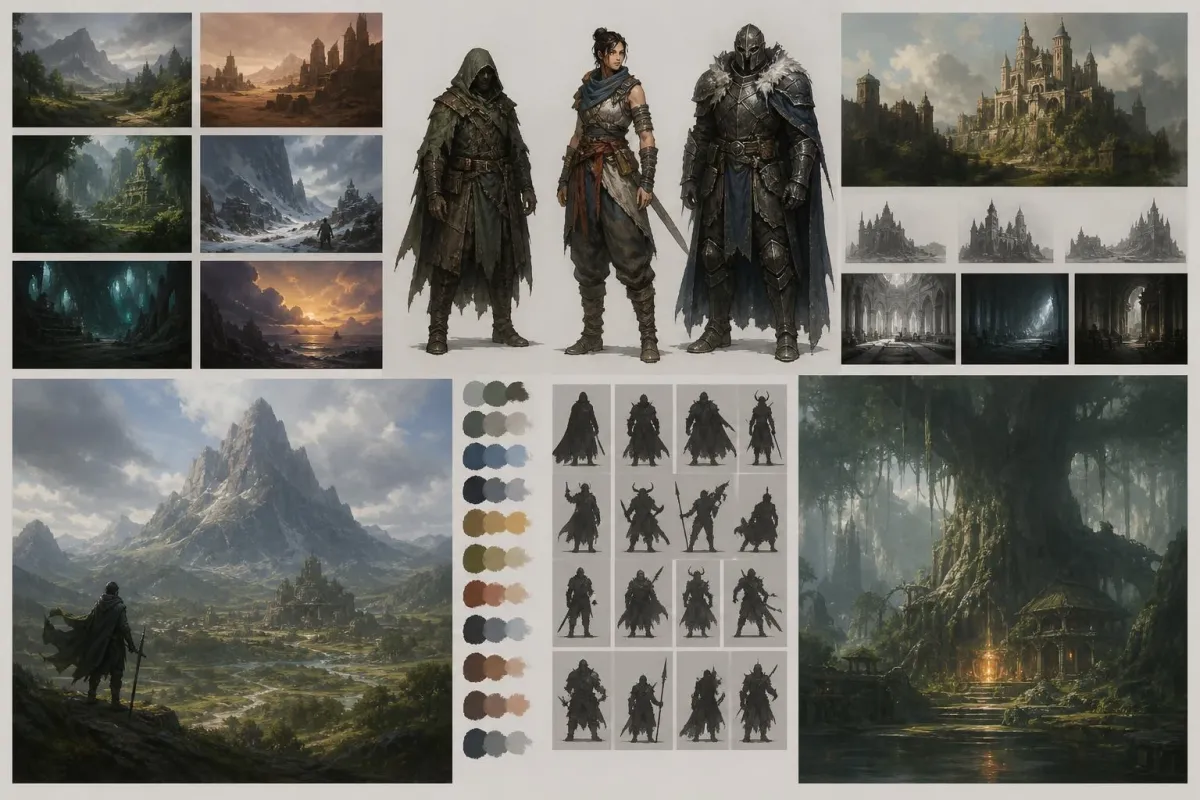 Concept Art and Ideation - AIEnhancer