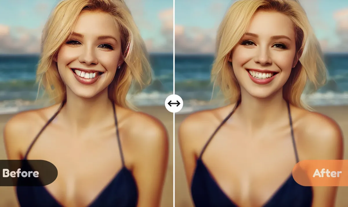 Repair Distorted AI-Generated Images - AIEnhancer
