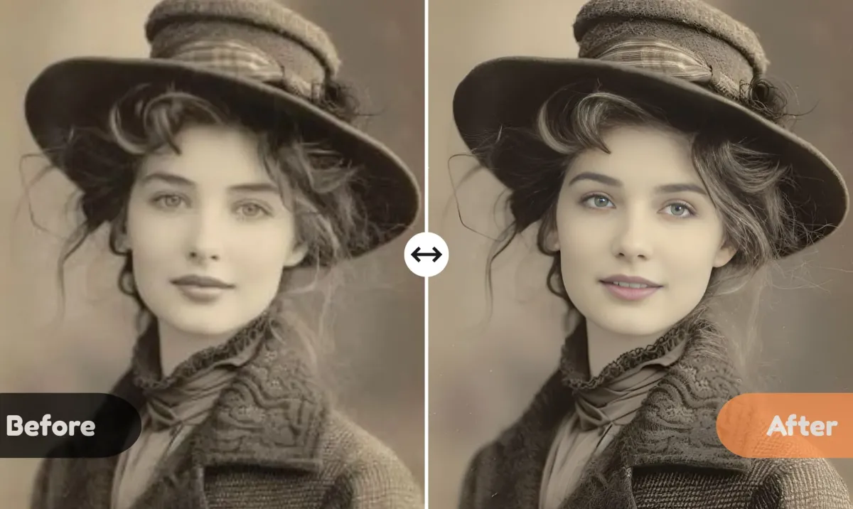 Enhance Old Photos - AIEnhancer