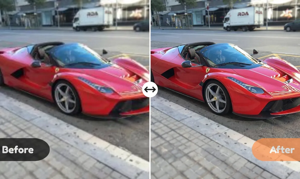 Repair Blurry Shots - AIEnhancer