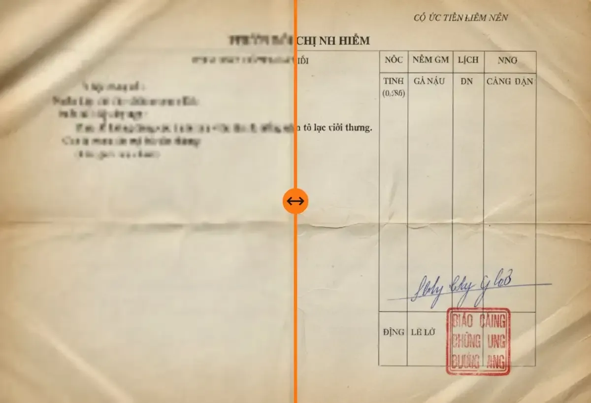 Ảnh kỷ niệm cũ - AIEnhancer