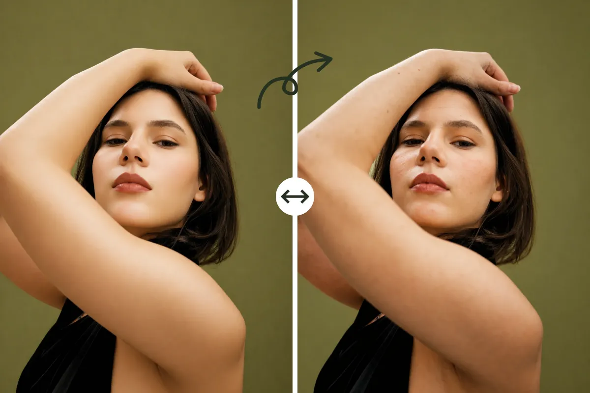 AI Skin Texture Example - AIEnhancer