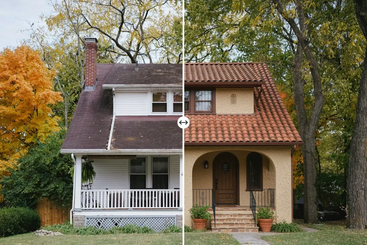 Exterior Remodeling Visualization - AIEnhancer