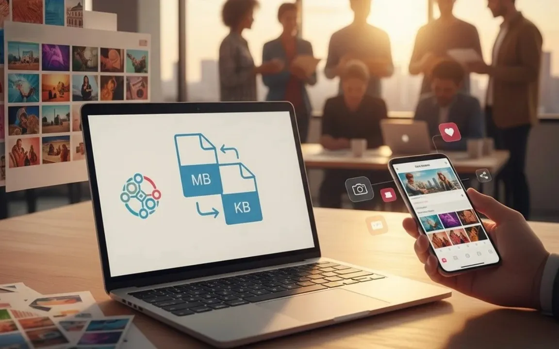 Prepare Photos for Online Portfolios - AIEnhancer