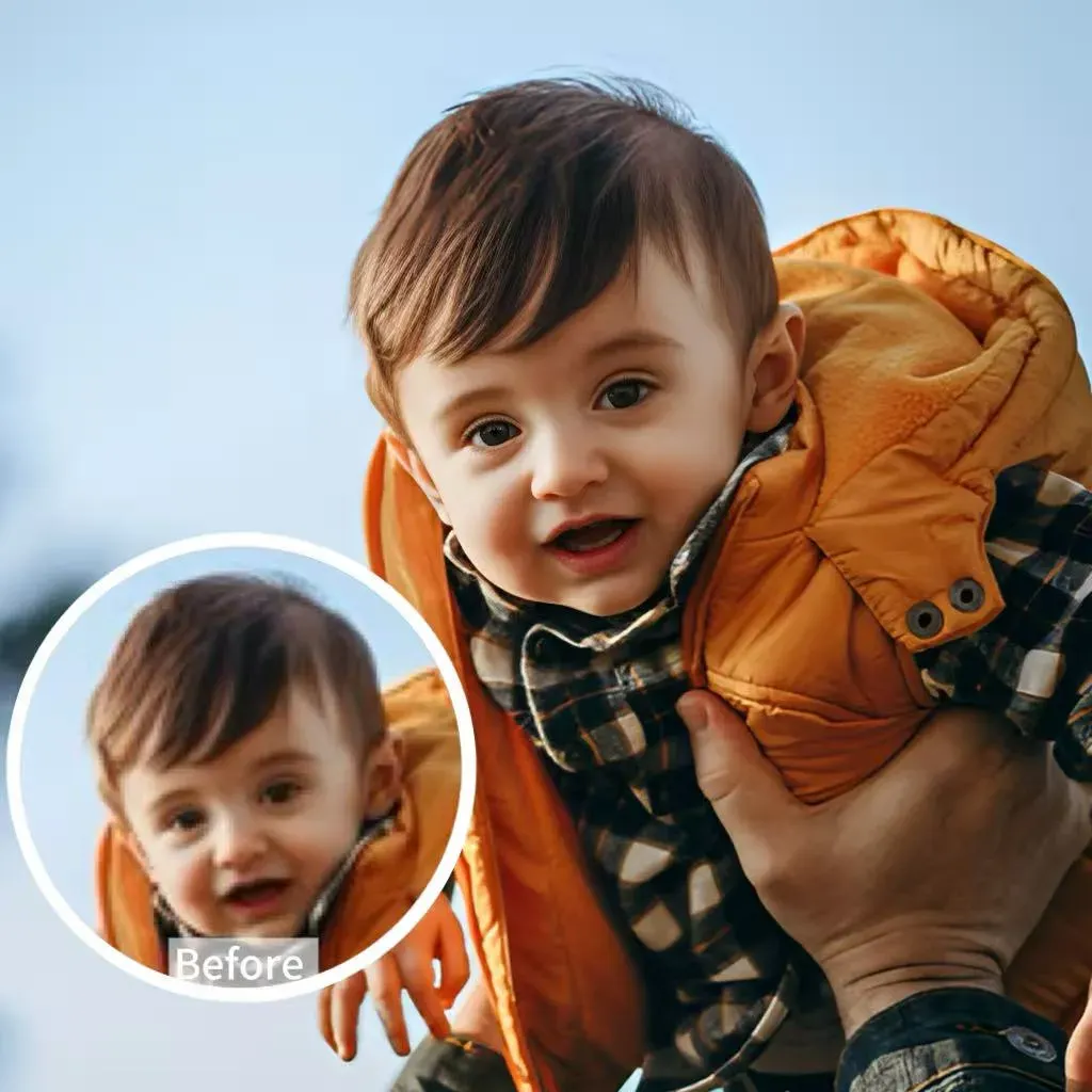 Features - Sharper Faces, Clearer Details - AIEnhancer