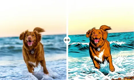 Convert Pet Photos to Anime - AIEnhancer