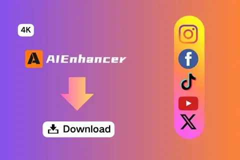 Step 3: Download Your Transparent Logo - AIEnhancer