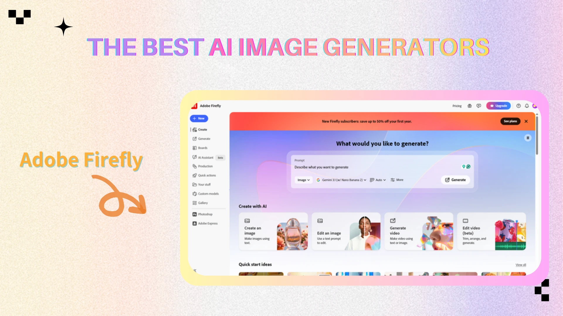 🧩 Adobe Firefly - AIEnhancer