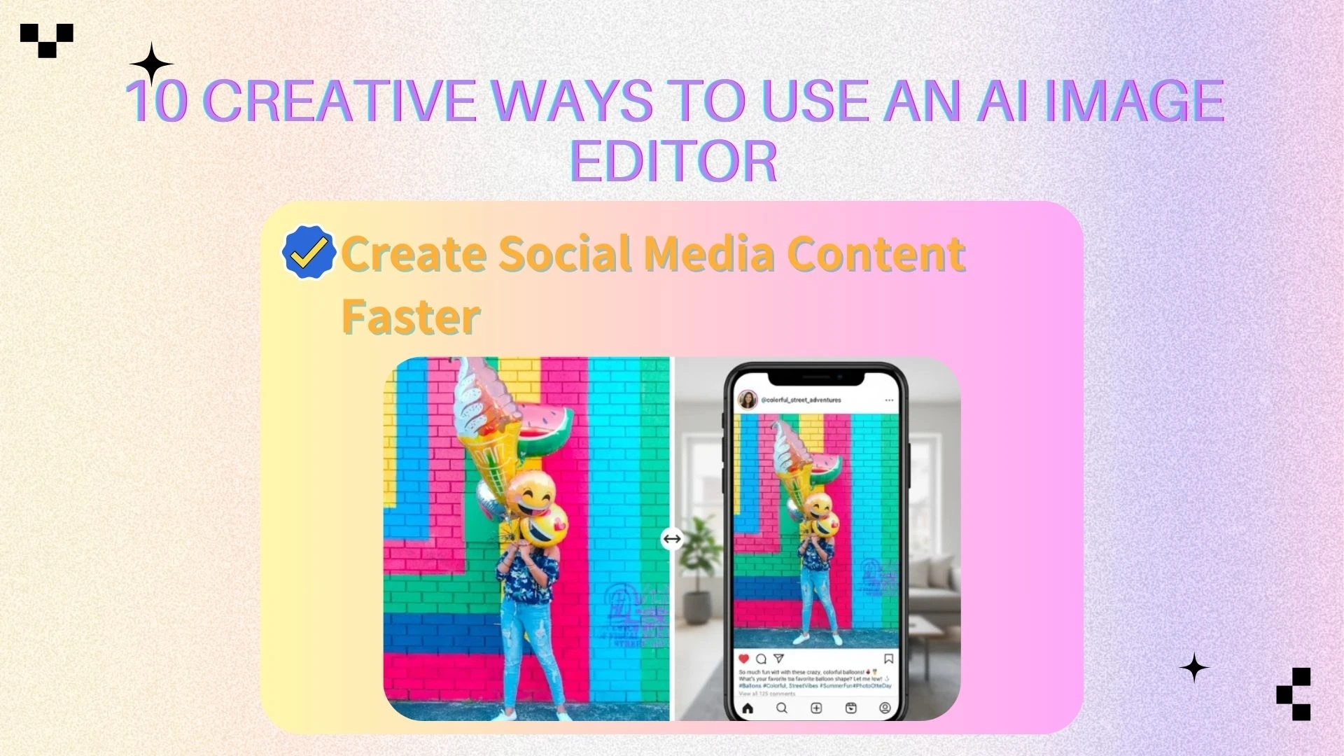 6. Create Social Media Content Faster - AIEnhancer