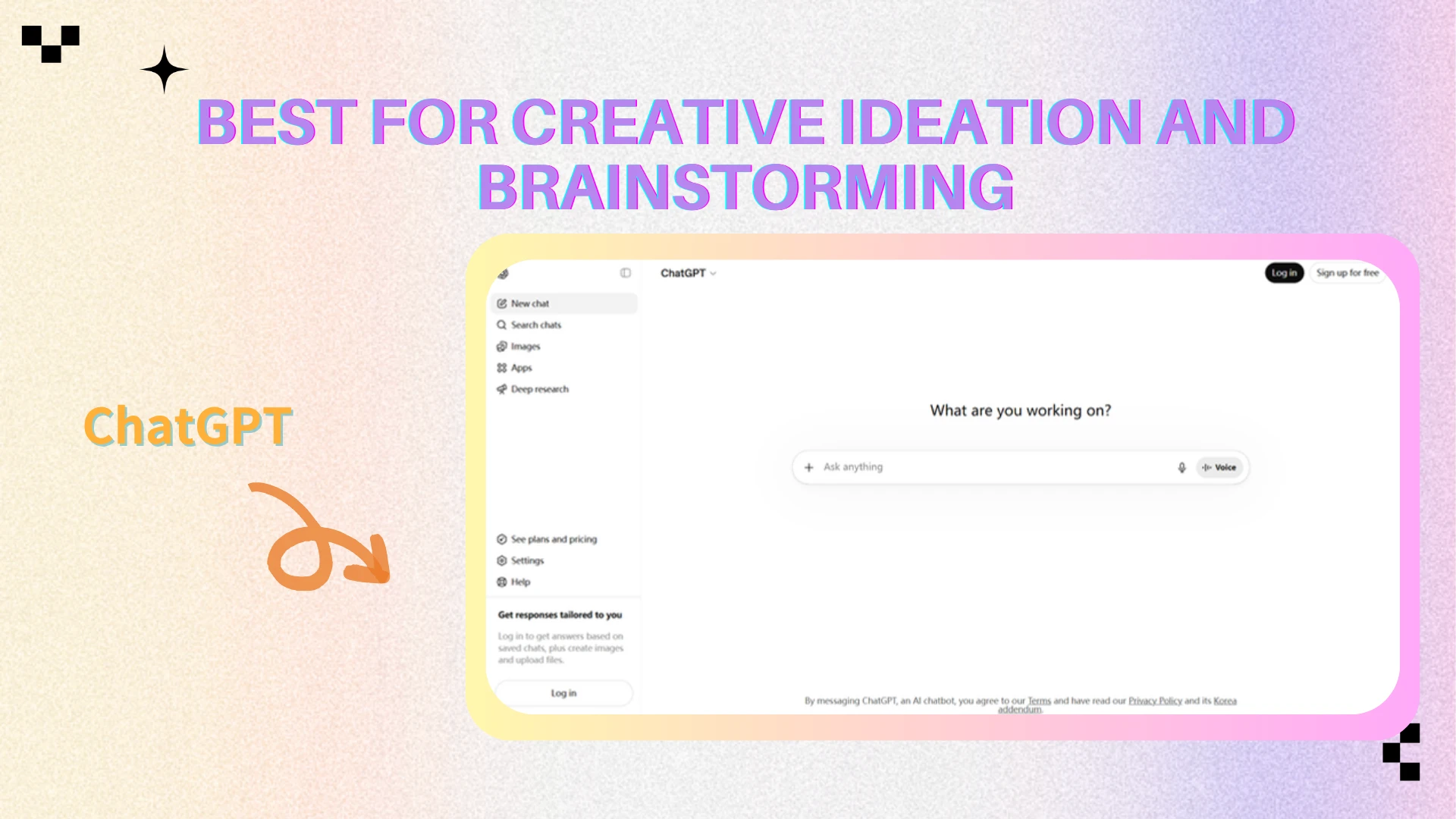 ChatGPT — Best for Creative Ideation and Brainstorming - AIEnhancer
