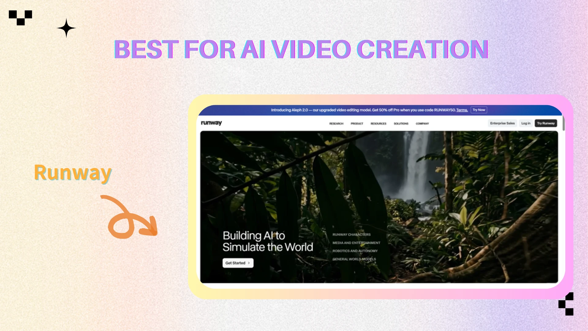 Runway — Best for AI Video Creation - AIEnhancer