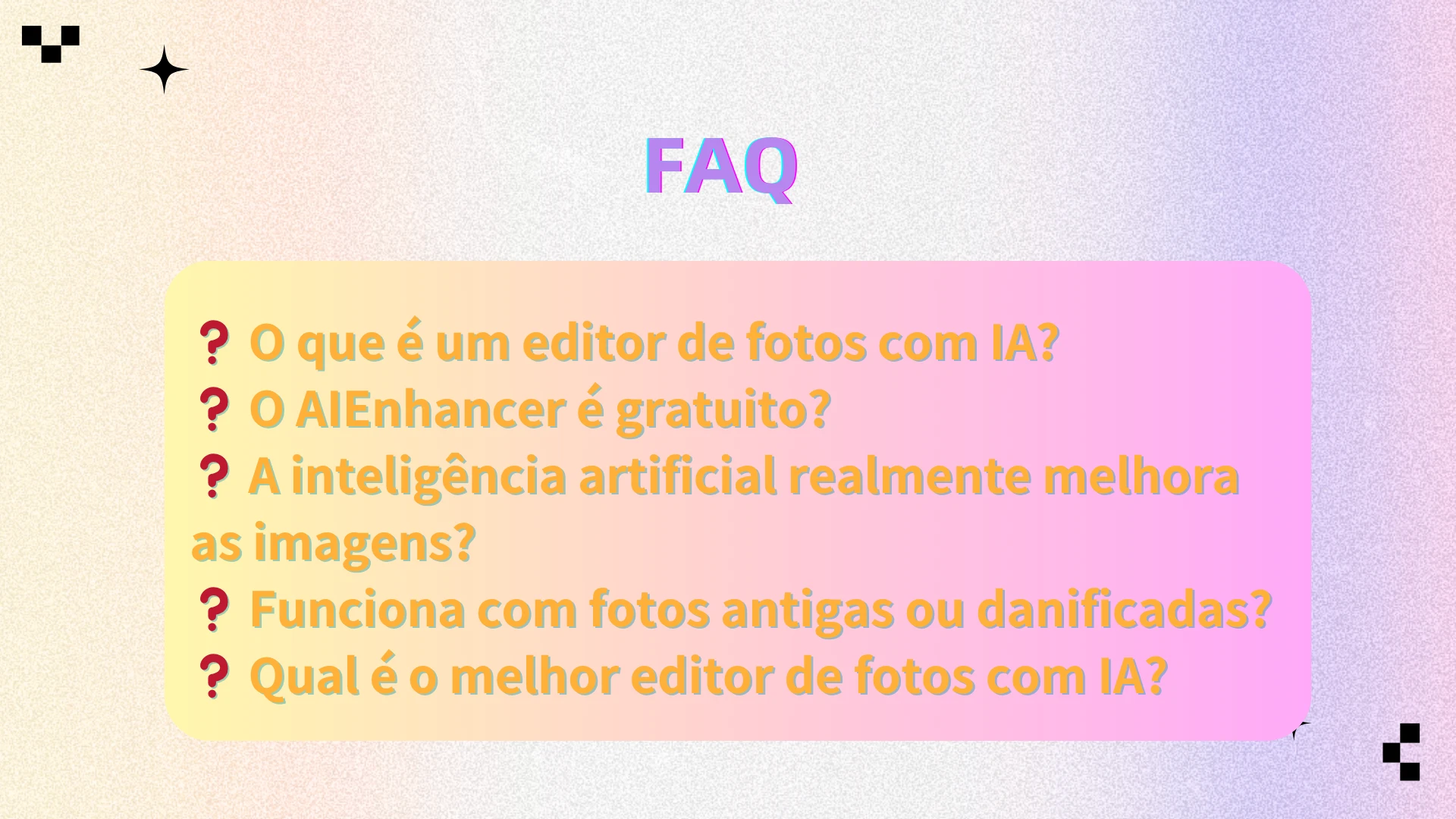 Qual é o melhor editor de fotos com IA? - AIEnhancer