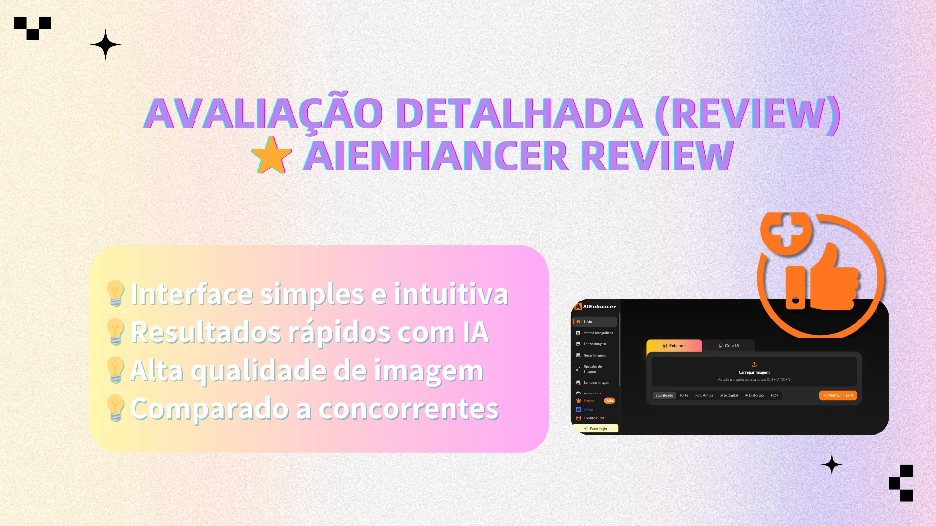⭐ Análise detalhada: AIEnhancer - AIEnhancer