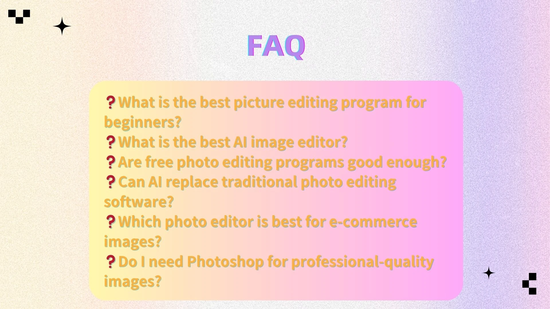 Do I need Photoshop for professional-quality images? - AIEnhancer