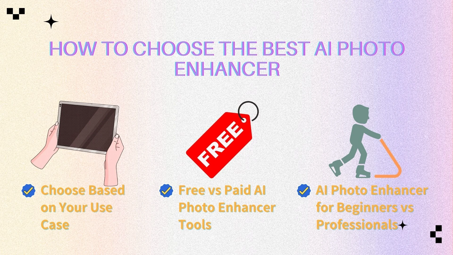 AI Photo Enhancer for Beginners vs Professionals - AIEnhancer