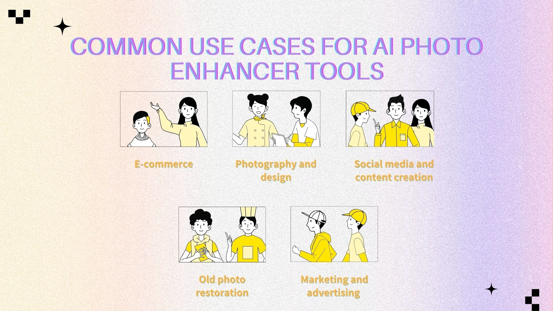 Common Use Cases for AI Photo Enhancer Tools - AIEnhancer