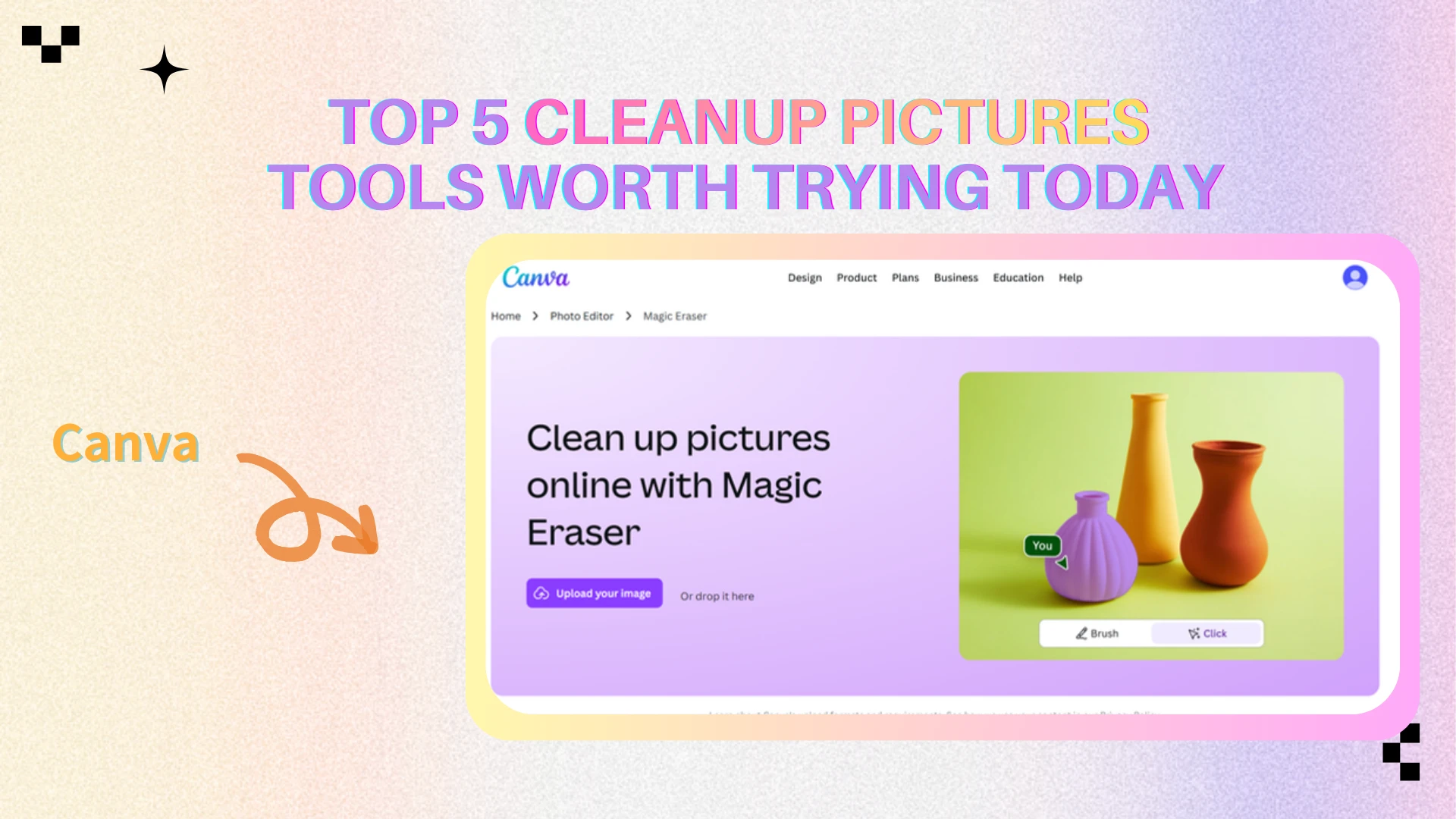 Canva — Best for Design-Integrated Cleanup 🎨 - AIEnhancer