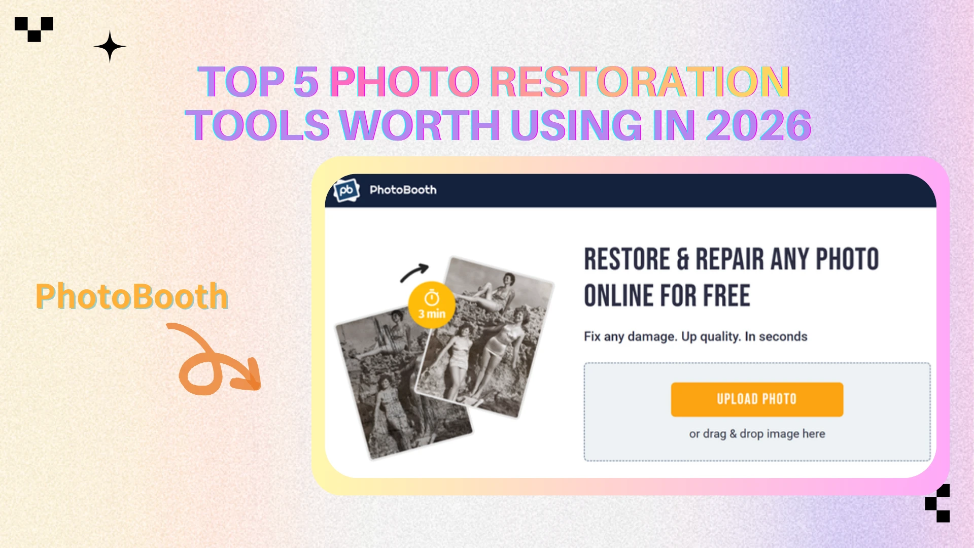 Photobooth — Best Free & Login-Free Photo Restoration - AIEnhancer