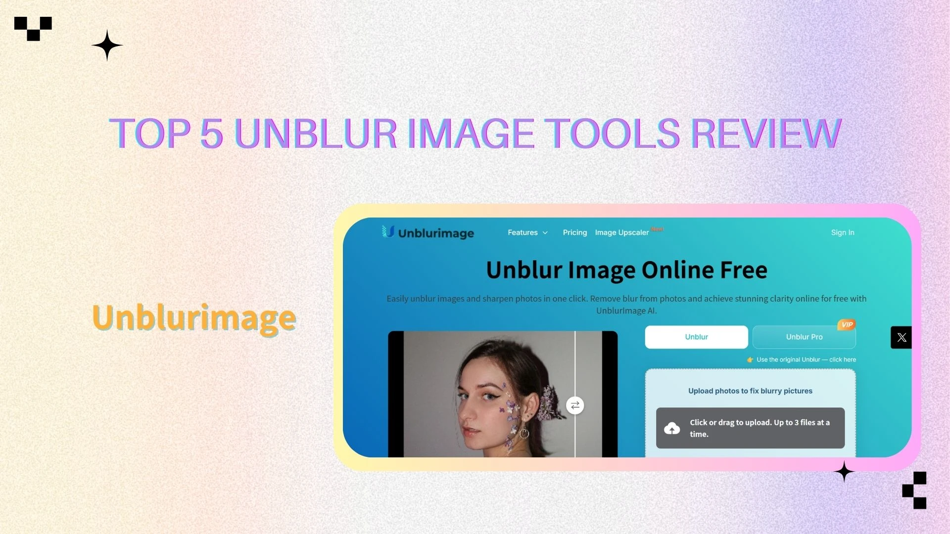 Unblurimage Overview - AIEnhancer