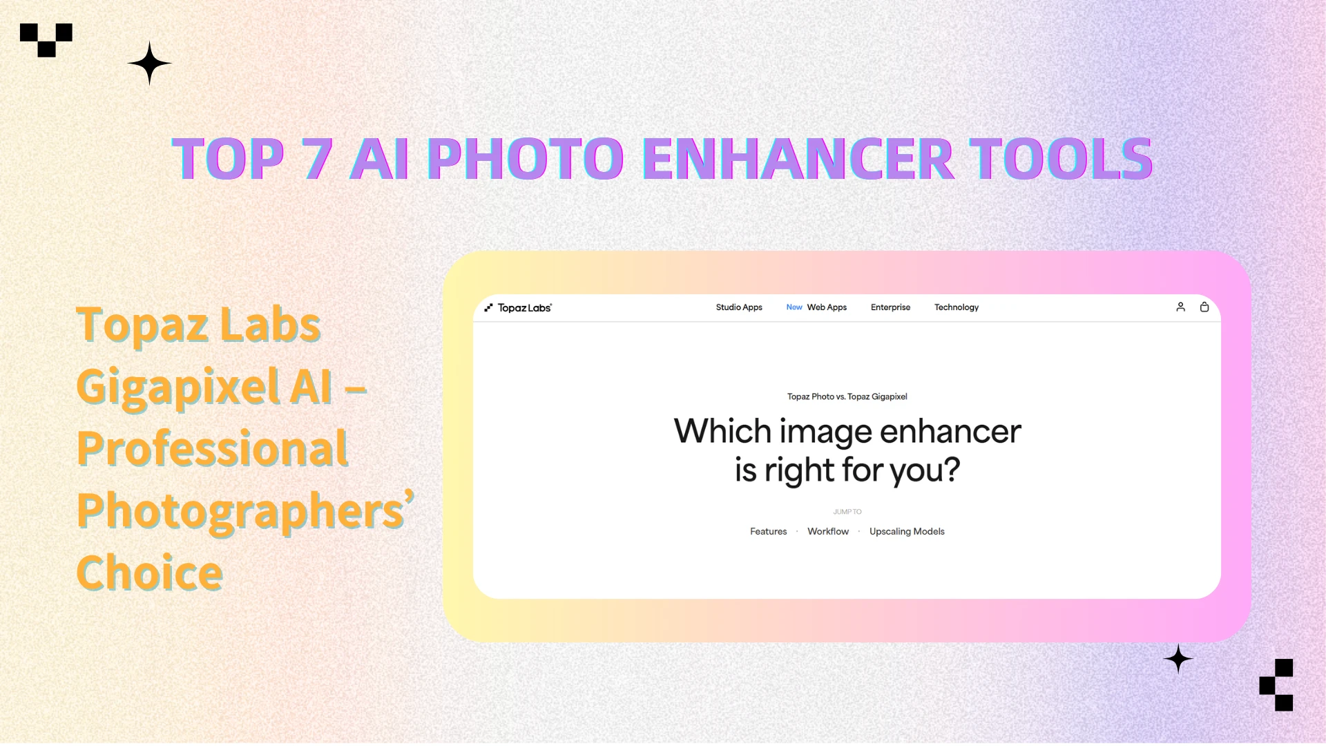 5. Topaz Labs Gigapixel AI – Professional Photographers’ Choice - AIEnhancer