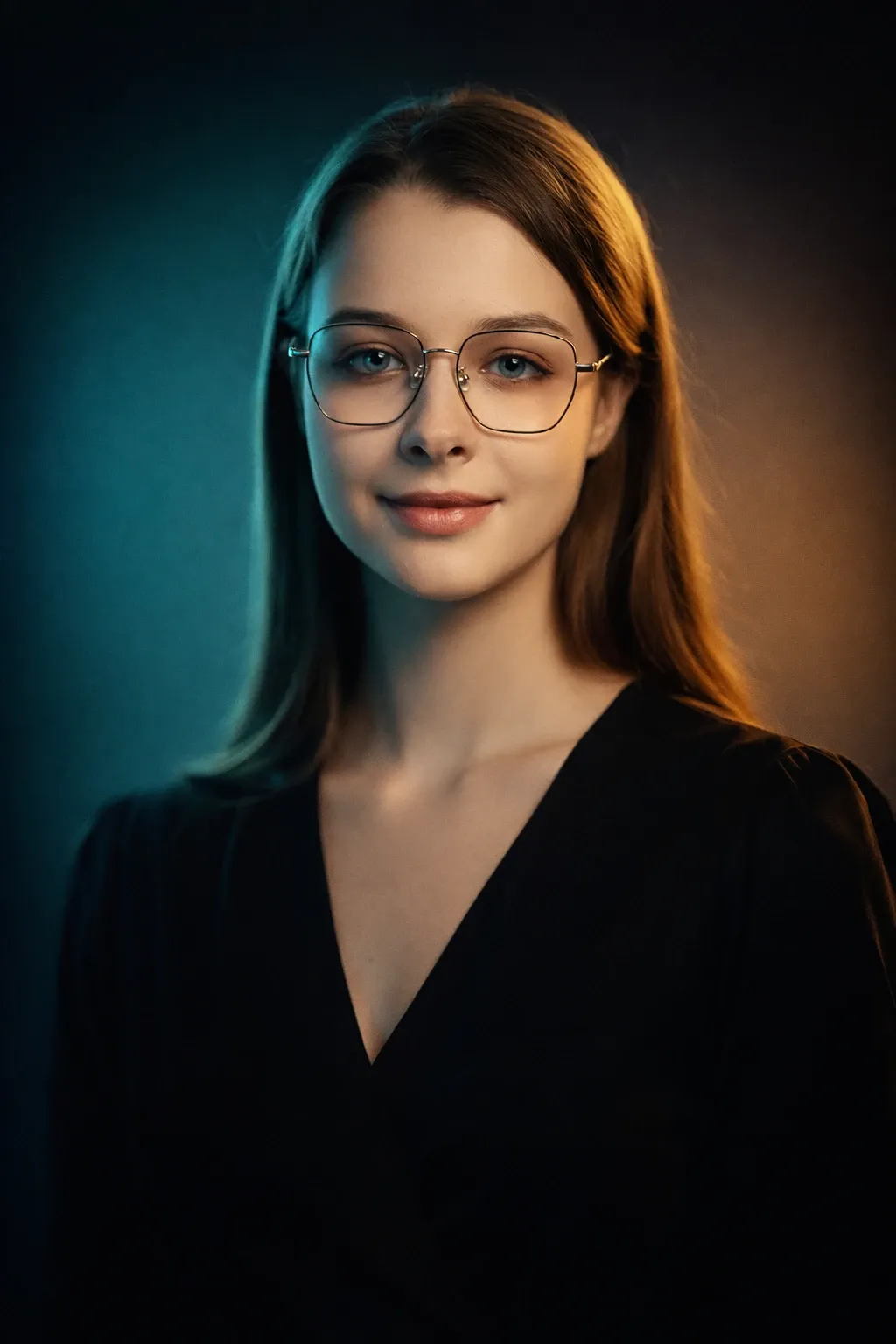 Cinematic Studio Portrait - AIEnhancer