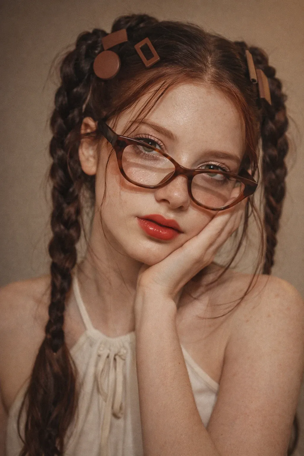 K-Style Braided Look - AIEnhancer