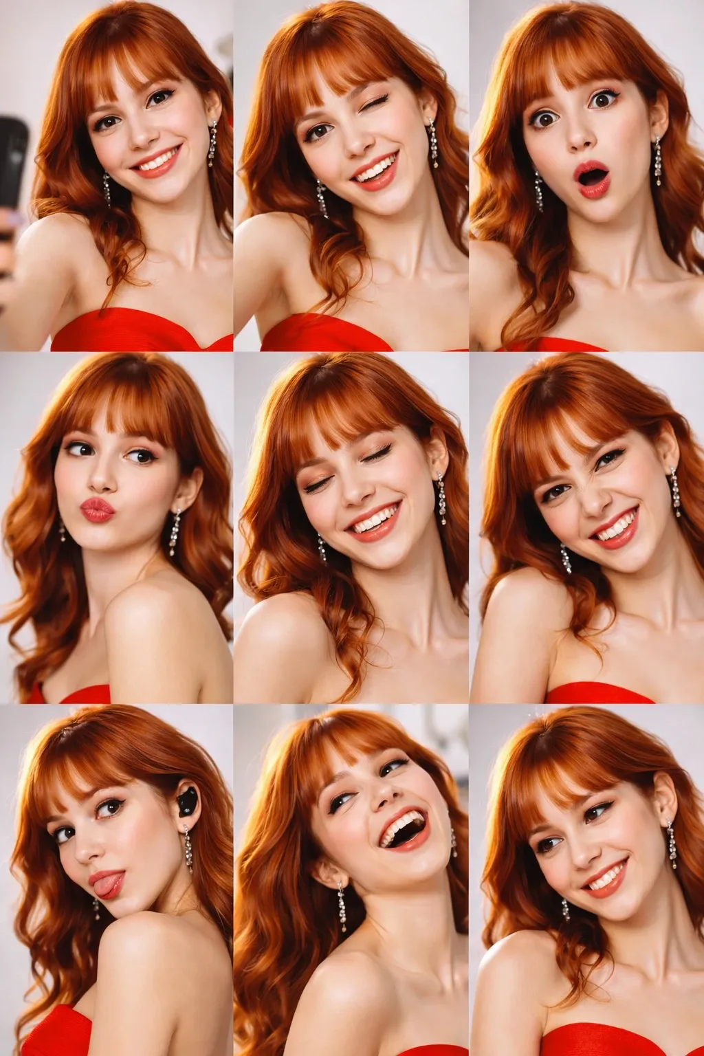 K‑Pop Idol 9-Grid - AIEnhancer