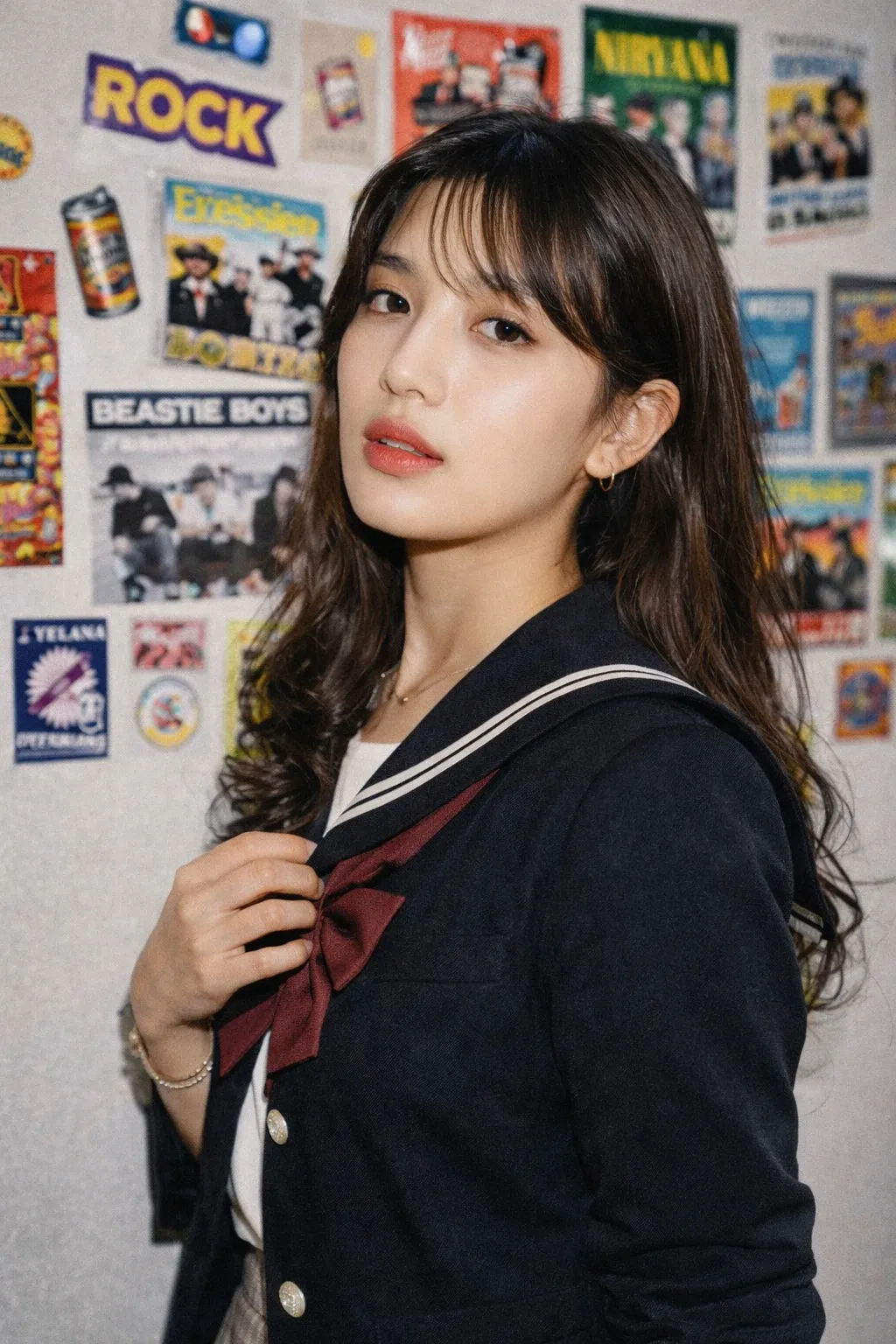 90s Flash Street Look - AIEnhancer