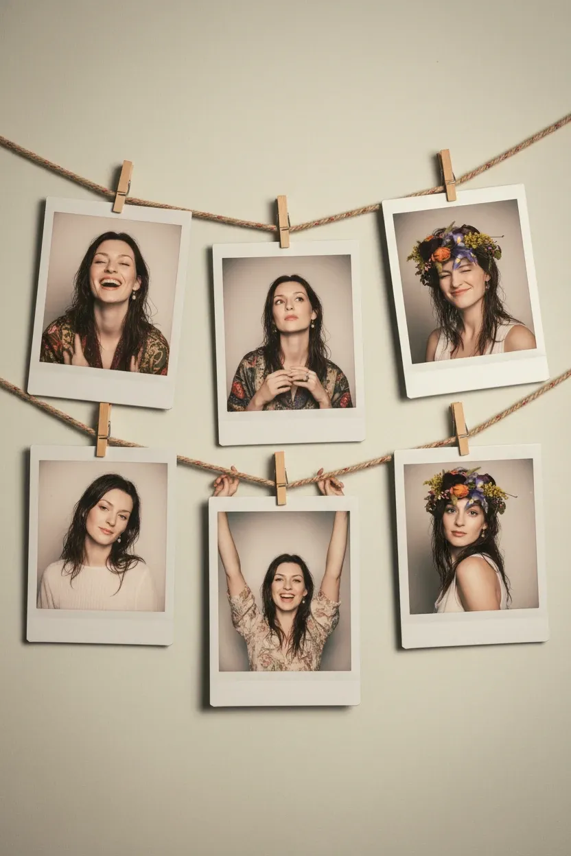 6 Vintage Polaroids - AIEnhancer