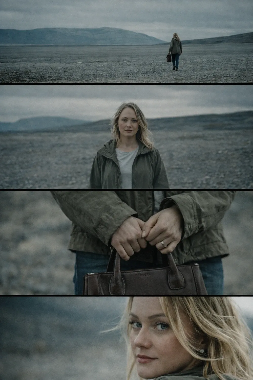 Cinematic 4-Panel Grid - AIEnhancer