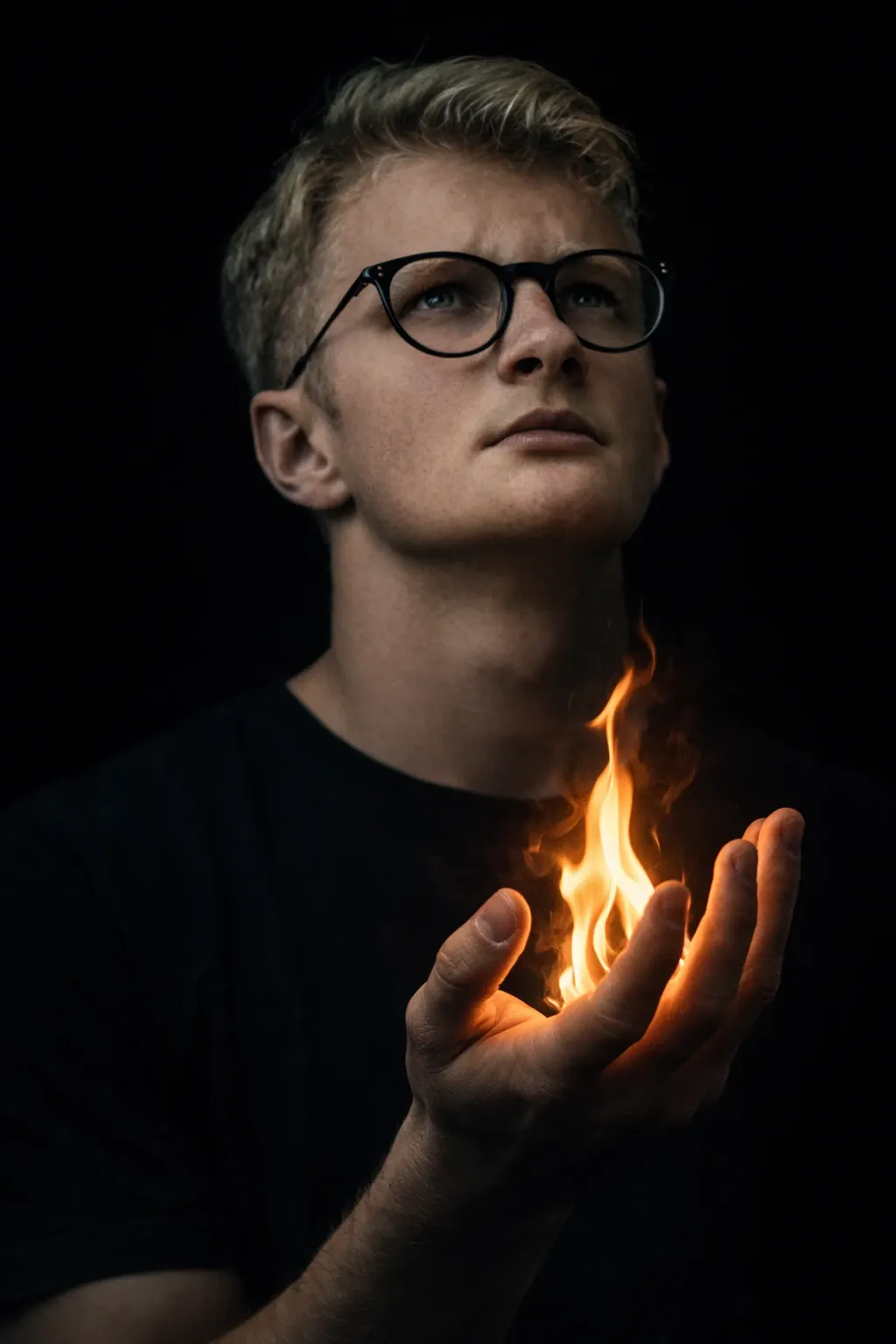 Fire in Hand - AIEnhancer