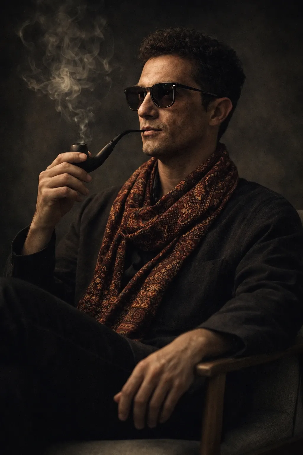 Wise Character Portrait - AIEnhancer