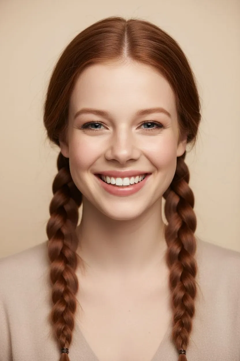 Two Braids - AIEnhancer