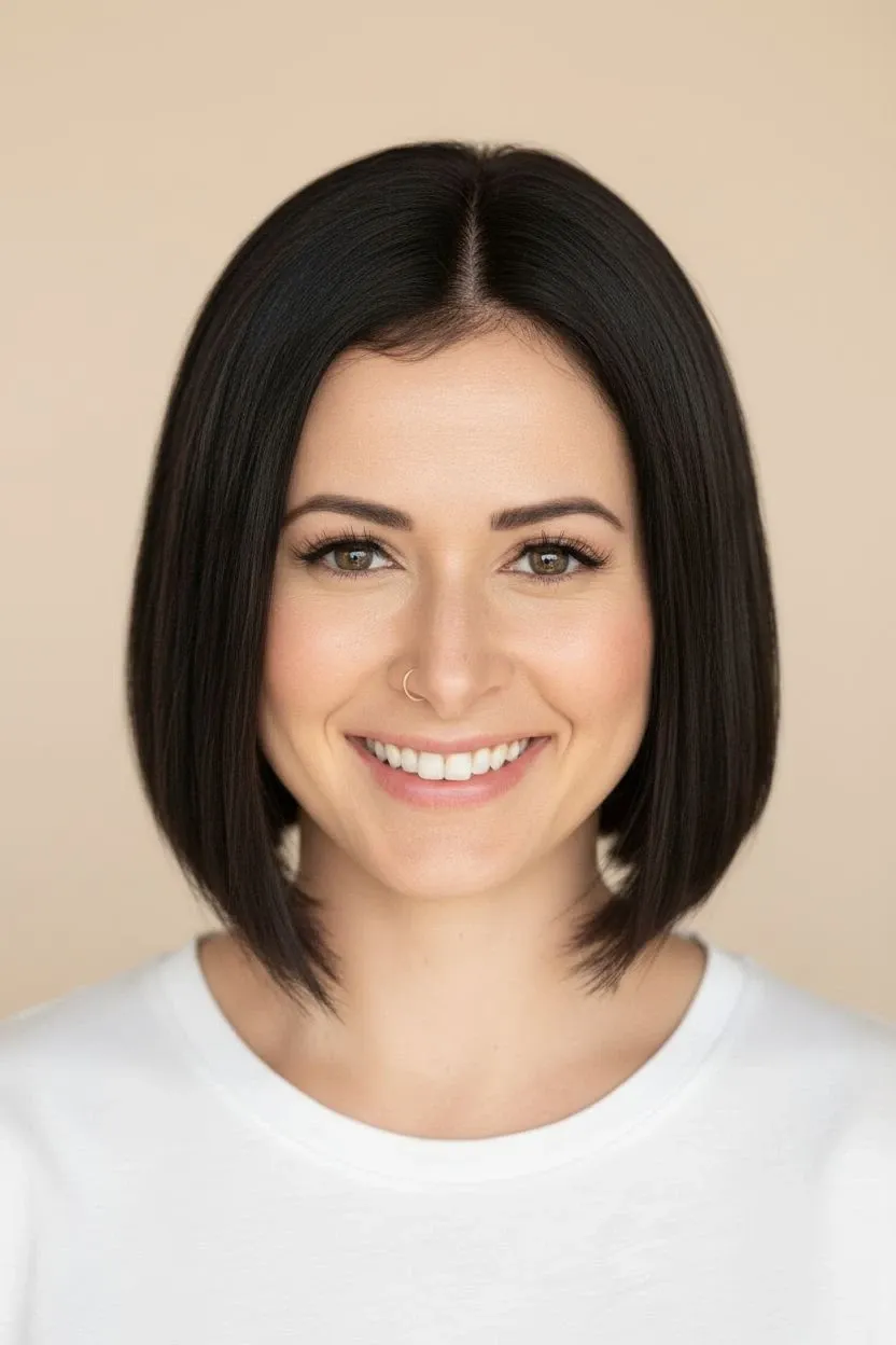 A-Line Bob - AIEnhancer