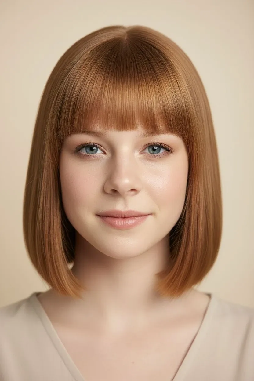 Blunt Bangs - AIEnhancer